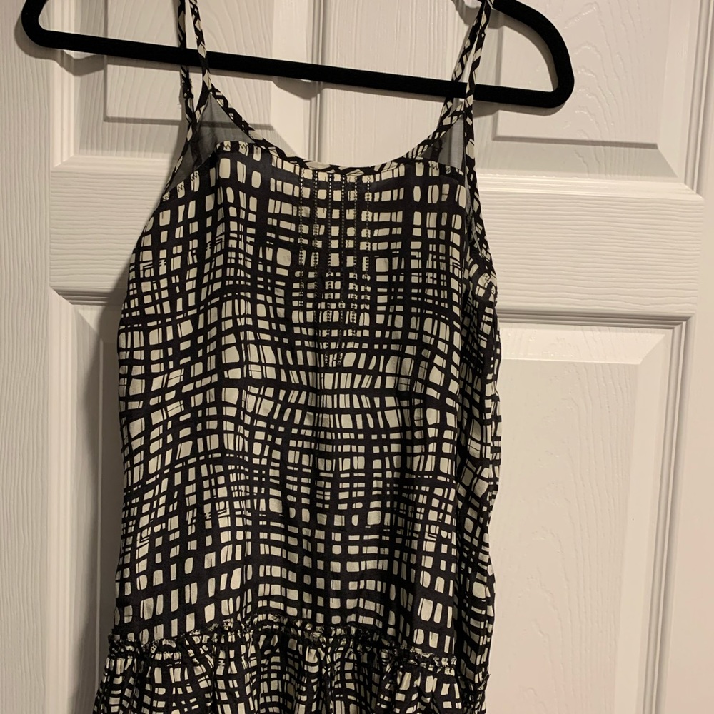 Forever 21 Boutique semi- sheer patterned tank